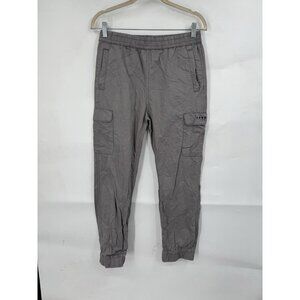 Sonneti Bolt Cargo Pants Women's XL Grey Tapered Casual Grunge Loungewear Street